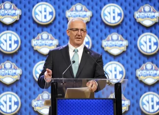 The SEC Doesn’t Want To Be Associated With LSU SEC COMMISSIONER GREG SANKEY
