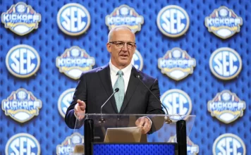 The SEC Doesn’t Want To Be Associated With LSU SEC COMMISSIONER GREG SANKEY