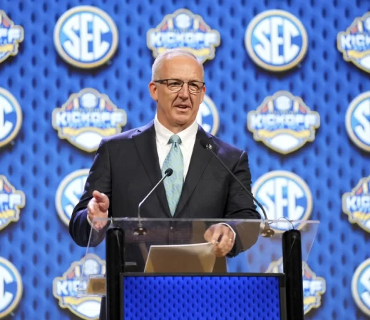 The SEC Doesn’t Want To Be Associated With LSU SEC COMMISSIONER GREG SANKEY