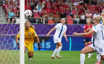 AP-PHOTO-Germany had to come from a goal behind to win this match, and qualify for the quarter-finals; a result that also eliminates Denmark